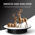 360° Electric Rotating Display Turntable 200mm | 3 Speeds Photography Display Turntable Richie's