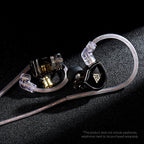 QKZ A3 Pink In-Ear Earphones 3.5mm Detachable Cable & Mic In-Ear Earphones Richie's