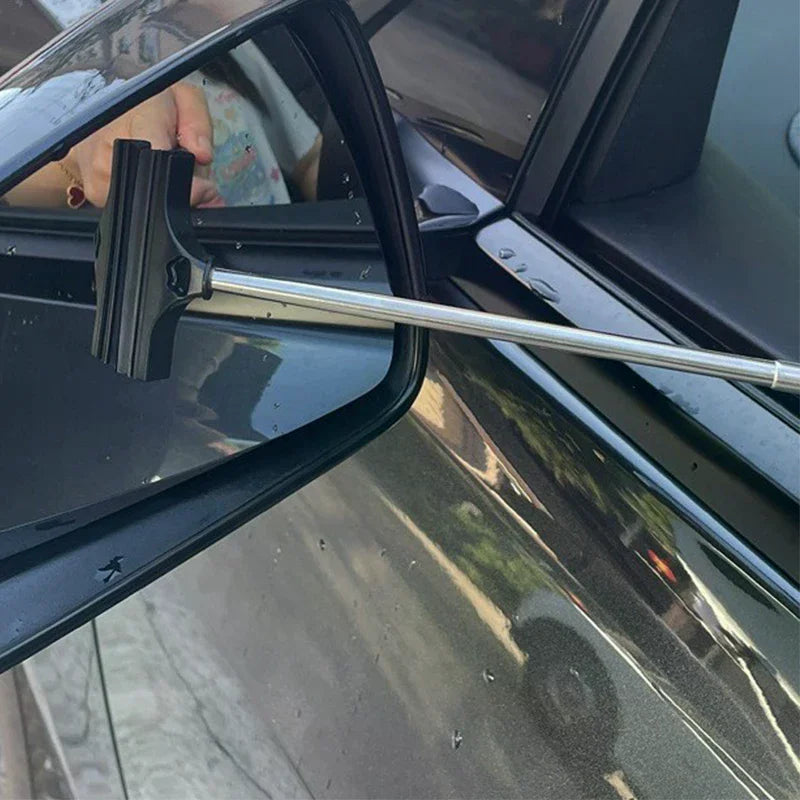 Car Rearview Mirror Wiper Telescopic Squeegee Auto Glass Auto Glass Squeegee Richie's