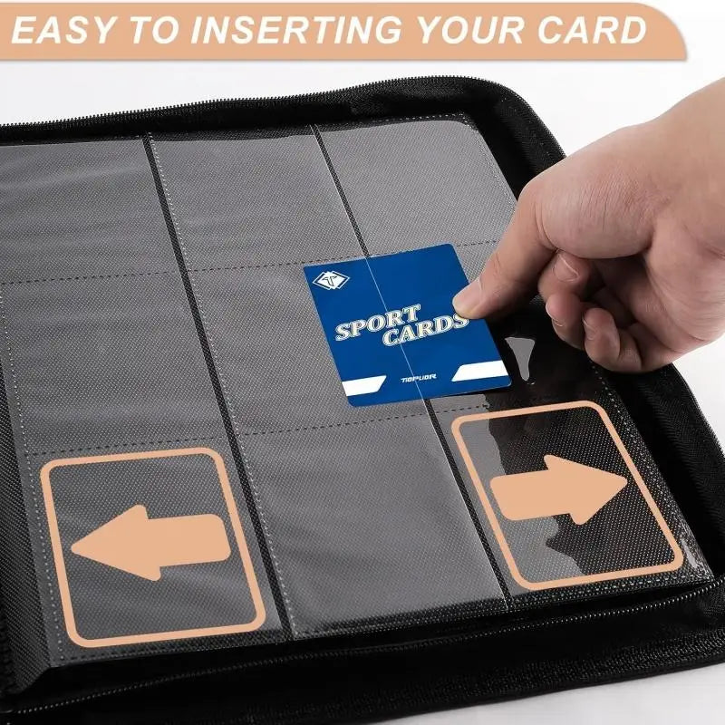 360-Pocket Sports Card Binder Album – Baseball & Football Trading Card Binder Richie's
