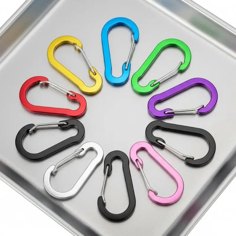 5-Pack Mini Aluminum Carabiner Clips – Scratch-Resistant Carabiner Clips Richie's
