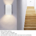 6W LED Wall Lamp Warm White 3000K 640LM Modern Porch Light LED Wall Lamp Richie's