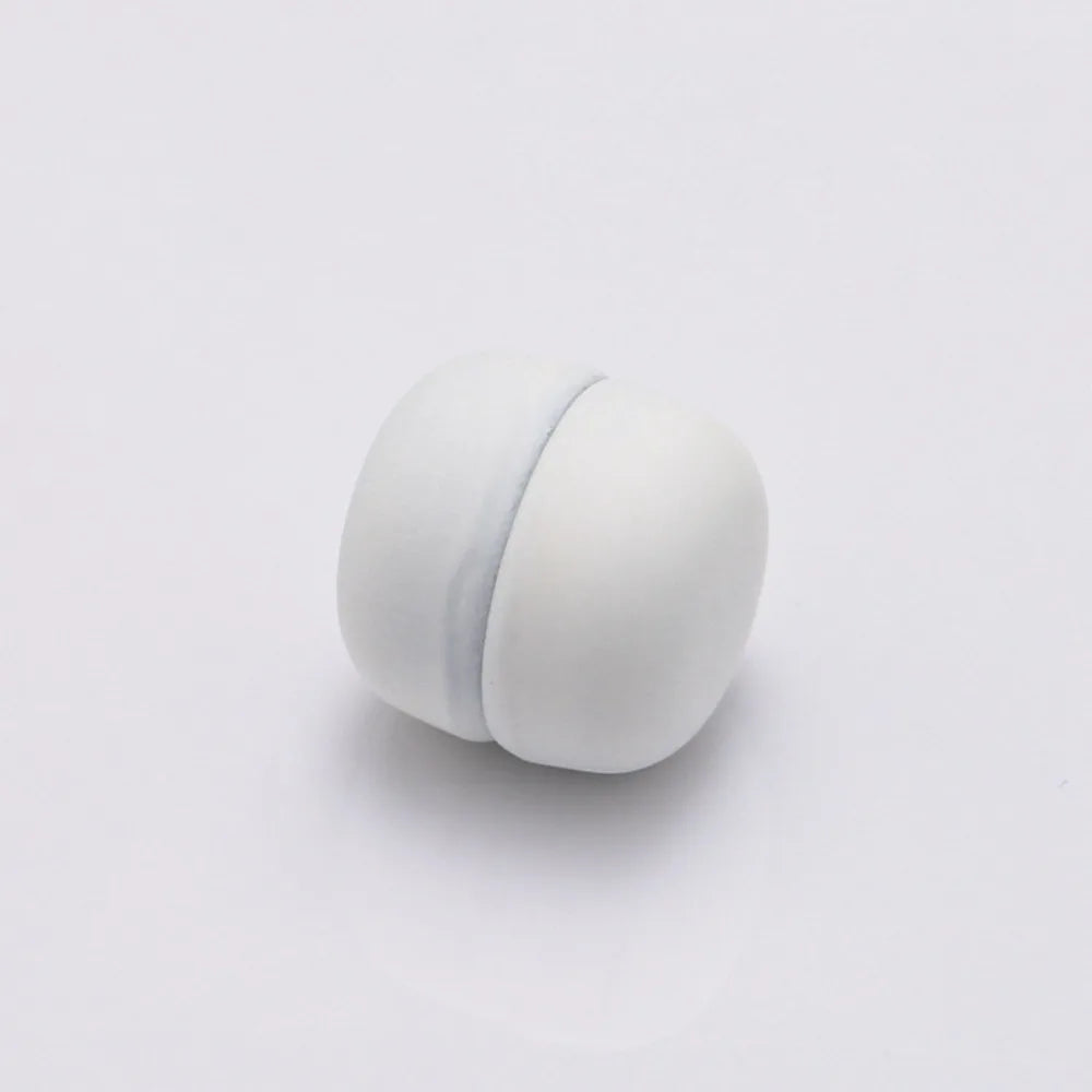 Magnetic Scarf Pins Flatback Round Metal Fasteners | 6 Colors Scarf Pin Fasteners Richie's White-Round
