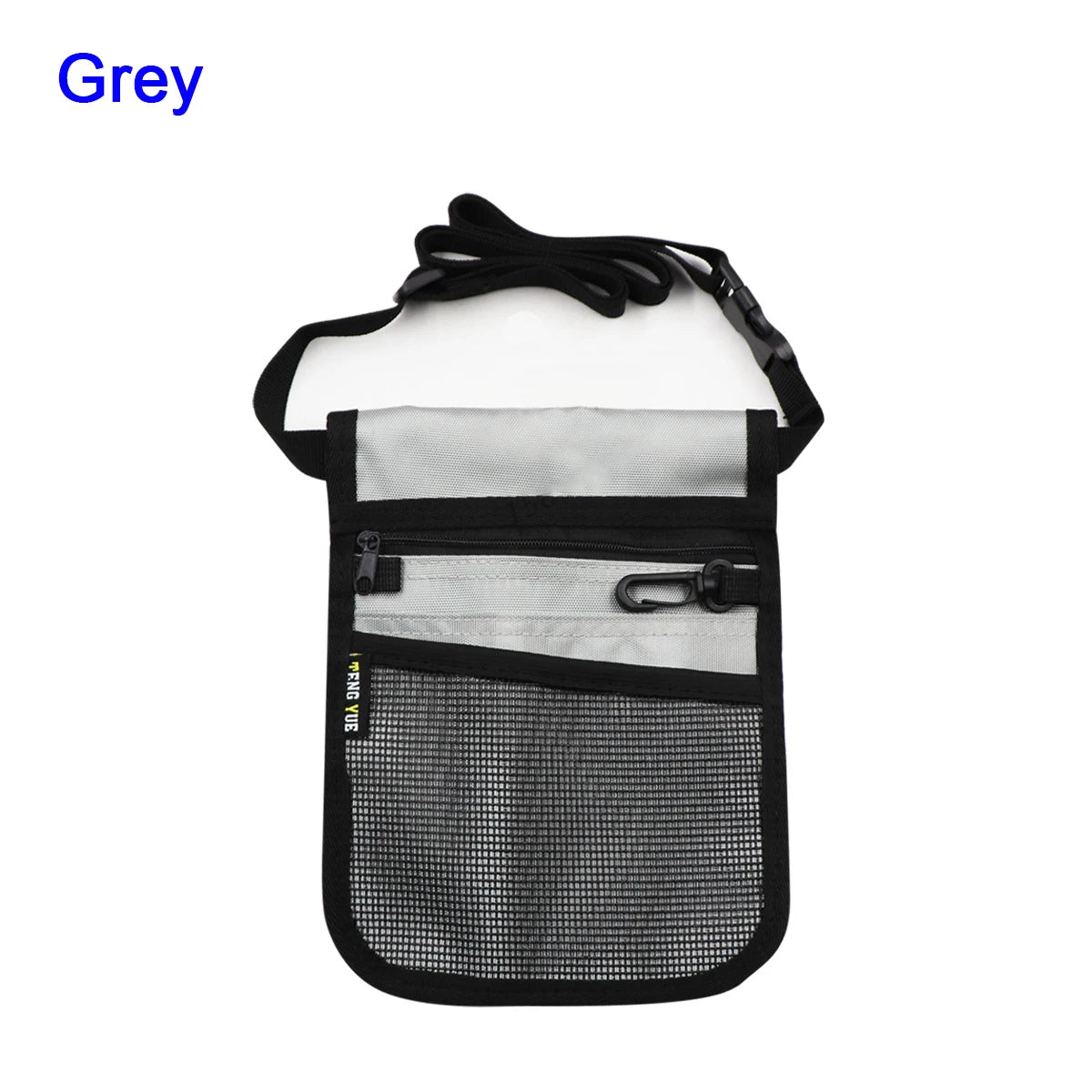 Nurse Fanny Pack Organizer Belt Waist Bag – 900D Nylon Nurse Belt Bag Richie's Grey
