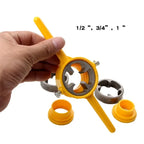 6-Piece NPT Pipe Threader Set – 1/2, 3/4 & 1" Die Wrench Kit Pipe Threader Set Richie's