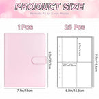 A5 Kpop Photocard Binder 25 Pages PU Leather Photo Album Photocard Binder Album Richie's