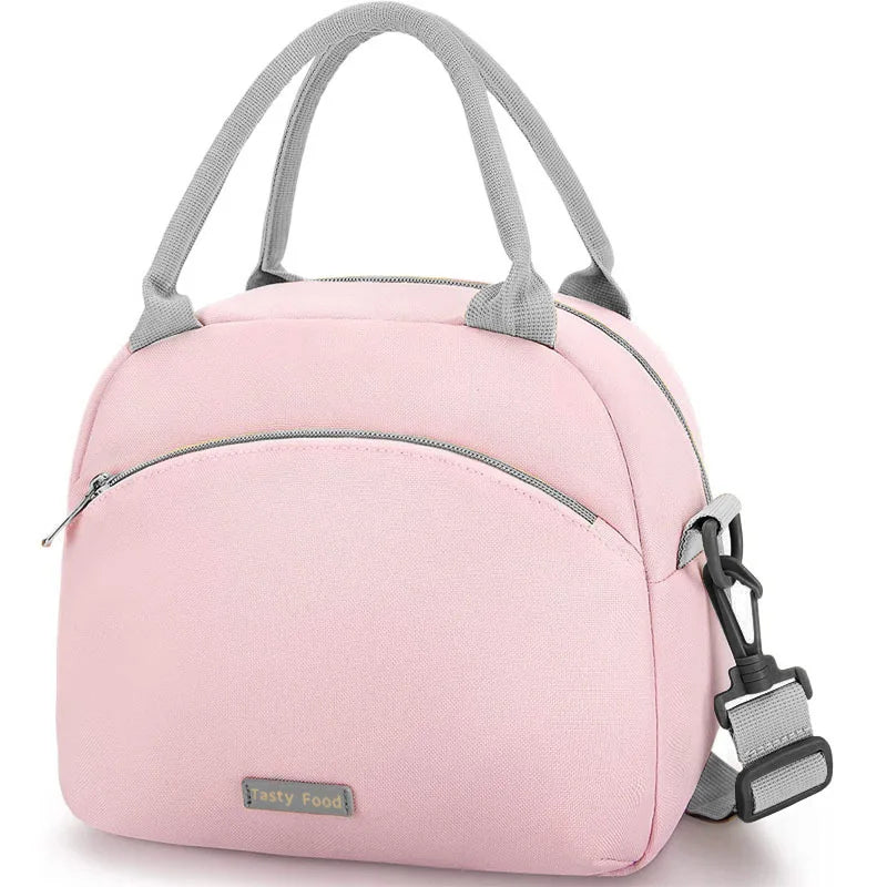 Insulated Lunch Bag Waterproof Cooler Tote for Men & Women Insulated Lunch Bag Richie's Pink