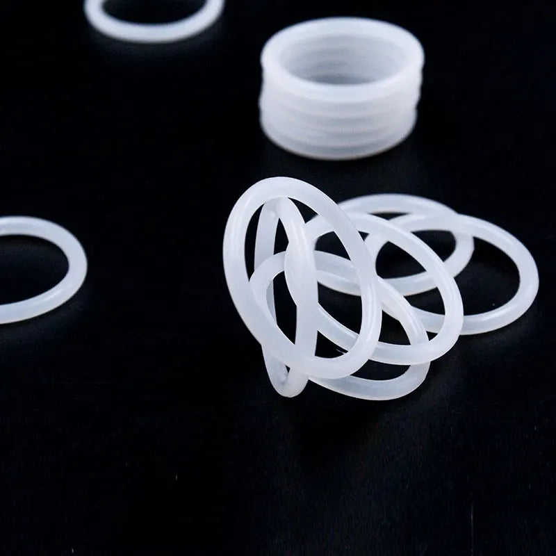 10PCS White VMQ Silicone O-Rings CS1.8mm | Plumbing & Machinery Silicone O-Ring Gasket Richie's
