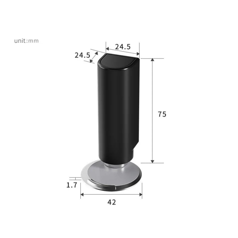 Magnetic Door Stopper Hidden Floor Mount Wall Protector Magnetic Door Stop Richie's