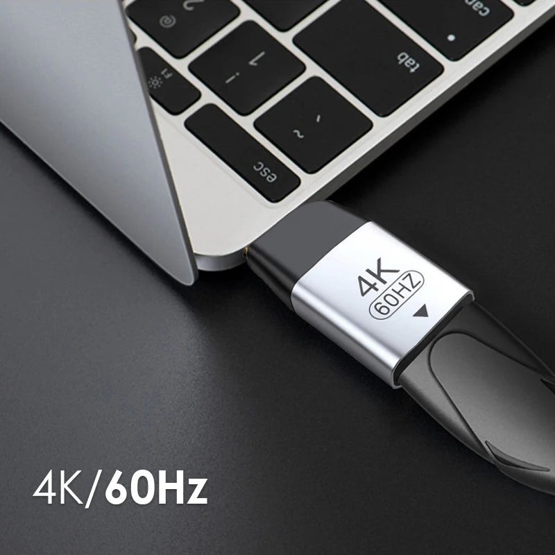 USB-C to HDMI 4K 60Hz Adapter – Aluminum for MacBook & Laptop USB-C Video Adapter Richie's