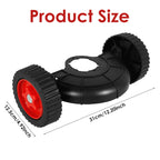 Adjustable String Trimmer Support Wheel Grass Cutter Attachment Trimmer Wheel Attachment Richie's 1pc