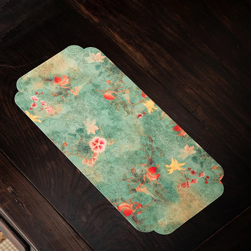 Zen Tea Table Mat Double-Sided Waterproof Non-Slip Runner Tea Table Runner Richie's A1