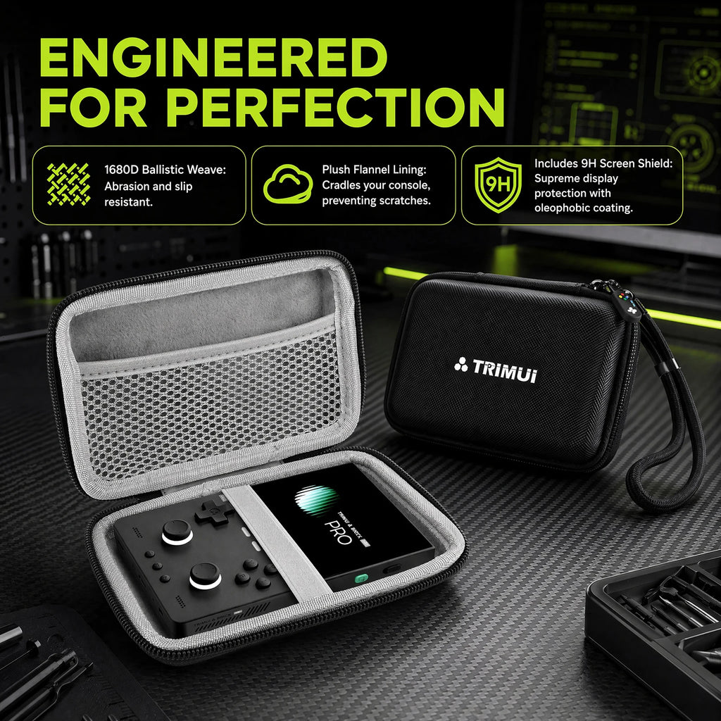 Hard Shell Travel Case for Trimui Brick Pro Game Console Game Console Case Richie's