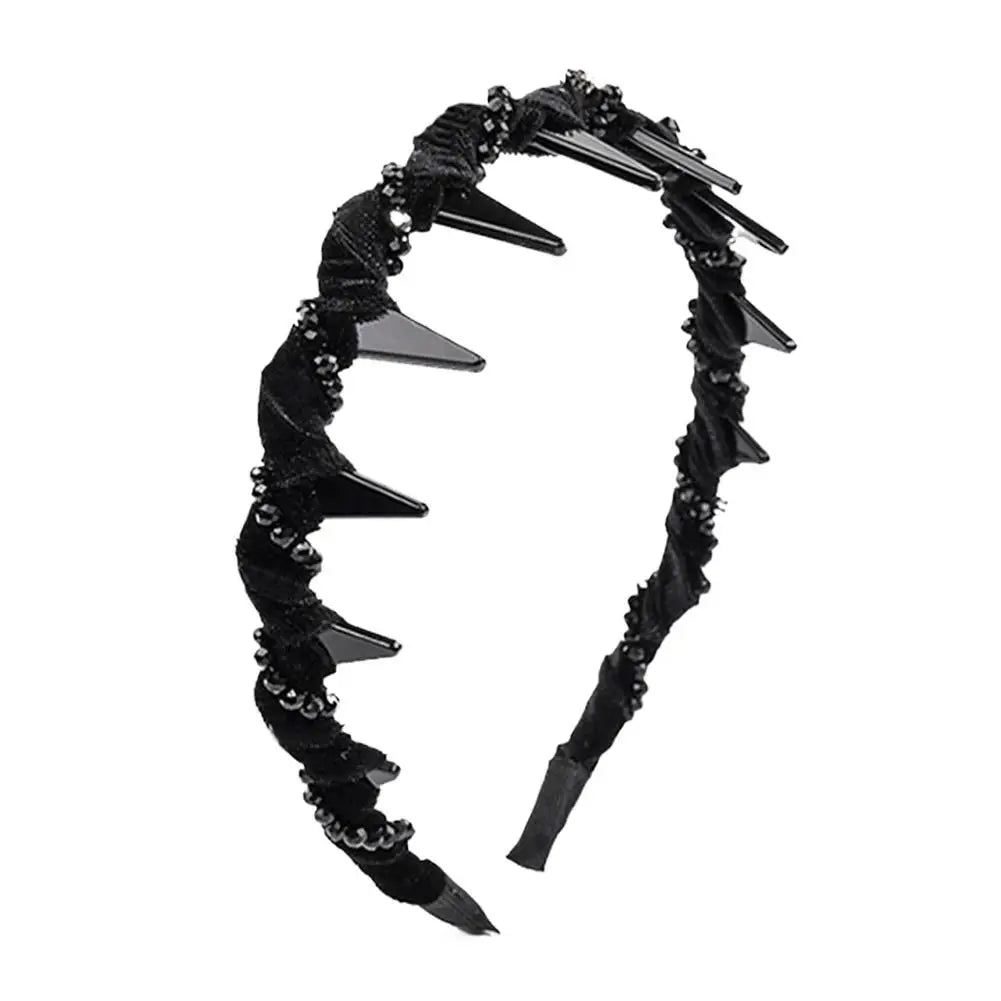 Vintage Pearl Rhinestone Headband – Elegant Bridal Hair Hoop Hair Headband Richie's B