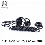 20PCS Black NBR O-Ring Seals CS2.65mm – Nitrile Rubber Gaskets Rubber O-Ring Seals Richie's