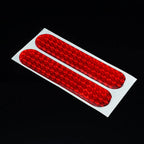2-Pack Red Reflective Car Door Safety Stickers – Warning Strips Car Safety Decals Richie's