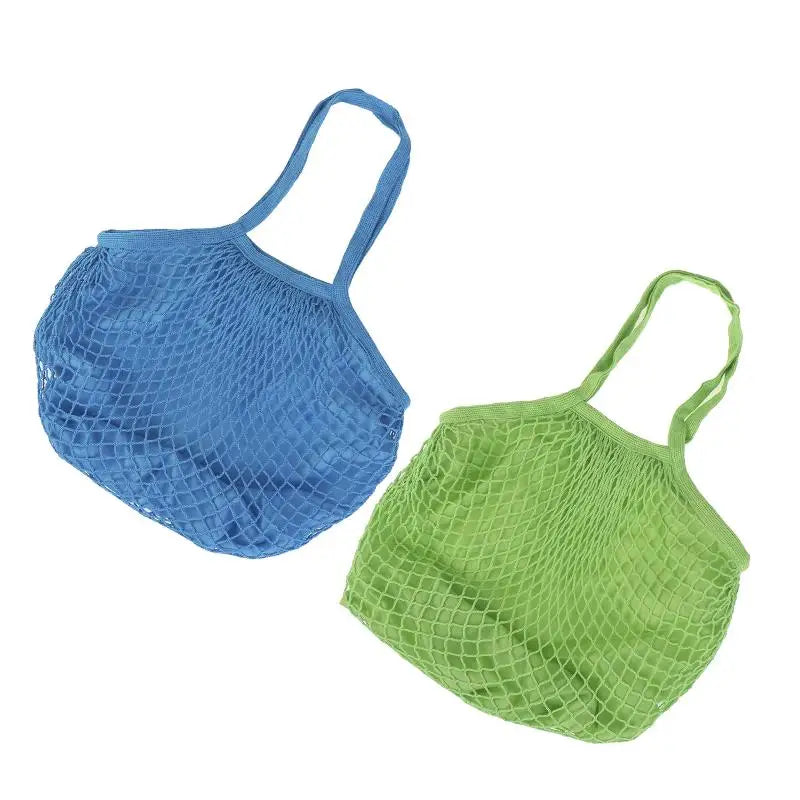 Foldable Cotton Mesh Grocery Tote – Reusable Eco Shopping Bag Reusable Tote Bag Richie's