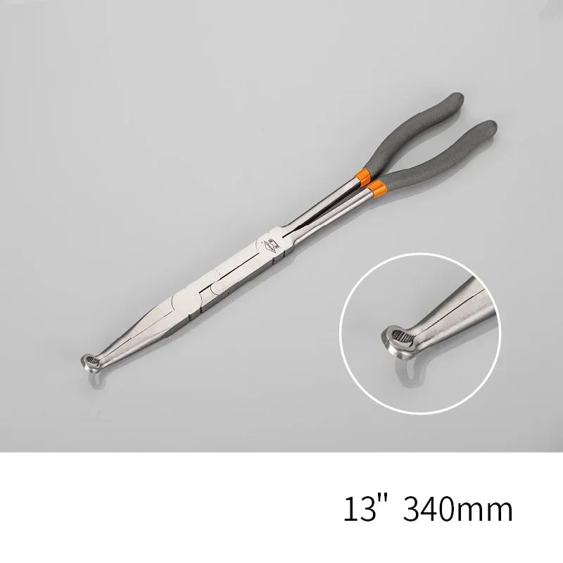 13" Long Nose Pliers 45° 90° Carbon Steel – TOTNEND Long Nose Pliers Richie's D