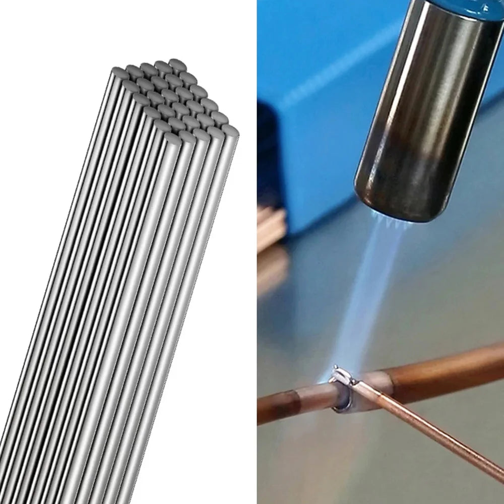 50 Pcs Low Temp Aluminum Brazing Rods 13 Inch Welding Wire Aluminum Brazing Rods Richie's