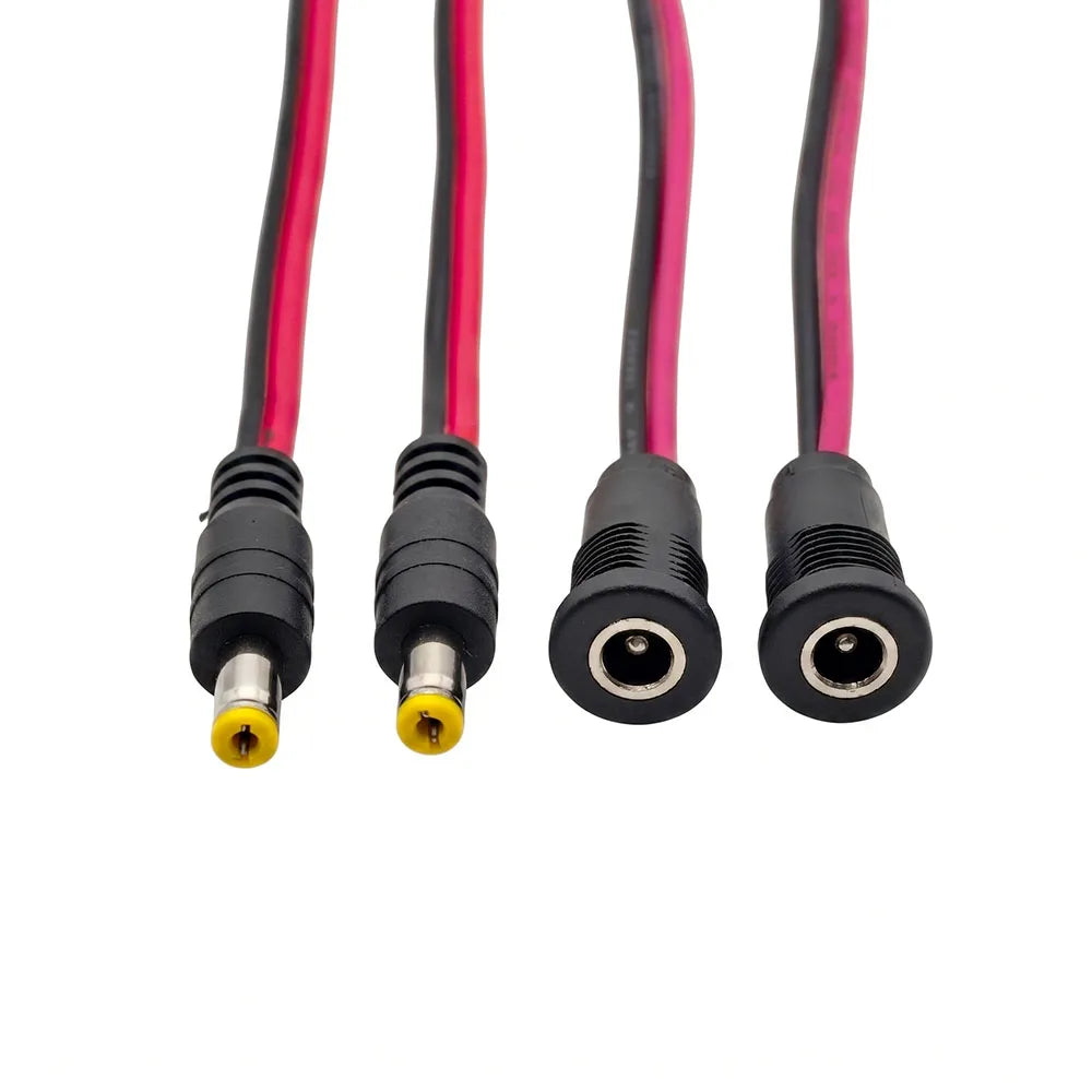5.5x2.1mm DC Barrel Connector Kit – Male Plug & Female Jack DC Barrel Connector Kit Richie's
