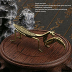 Solid Copper Praying Mantis Figurine Brass Collectible Ornament Copper Figurine Richie's