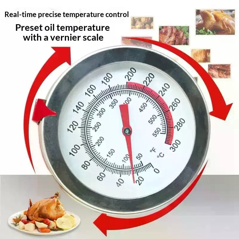 Stainless Steel Kitchen Thermometer Probe – BBQ & Frying Kitchen Thermometer Probe Richie's