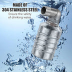 Stainless Steel Float Ball Valve – Auto Water Level Control 1/2" Float Ball Valve Richie's