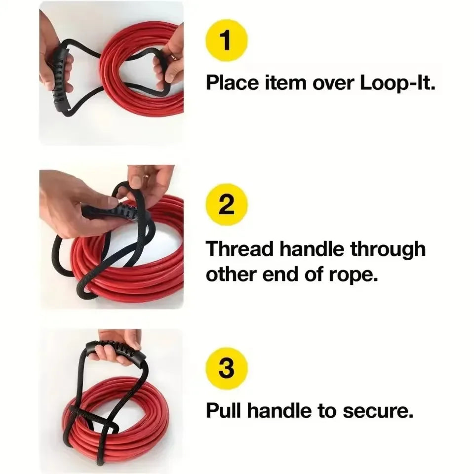 Heavy-Duty Hook & Loop Cord & Hose Storage Strap Organizer Cord & Hose Organizer Richie's