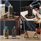 Chinese Style Zinc Alloy Incense Burner – Vertical Holder Incense Burner Richie's