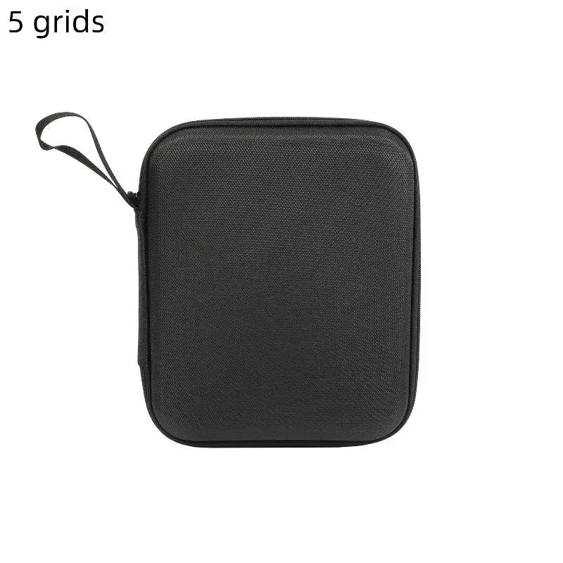 Travel Sunglasses Organizer Case 4–8 Slots | Hard EVA Storage Eyewear Organizer Case Richie's 5 grids