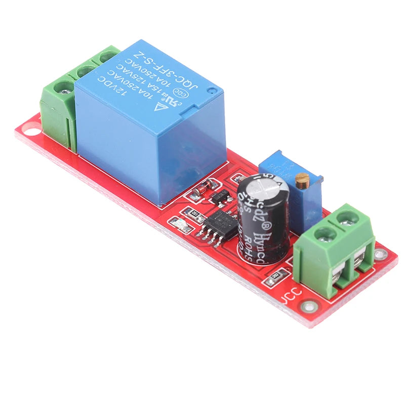NE555 DC 12V Delay Relay Timer Switch Adjustable Module Delay Relay Module Richie's
