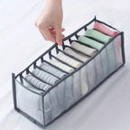 Foldable 11-Compartment Fabric Underwear & Sock Organizer Box Drawer Storage Organizer Richie's