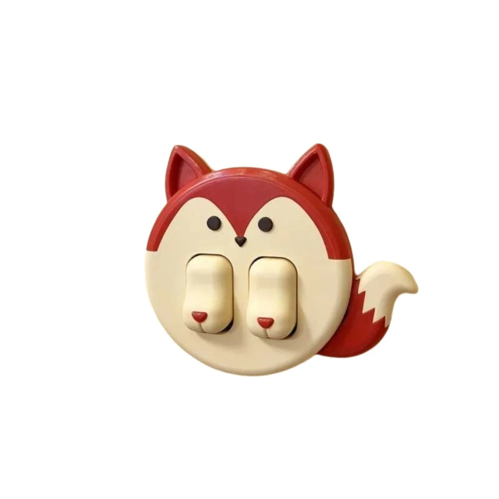 3D Cartoon Animal Wall Switch Panel Cover – 86 Type Switch Panel Cover Richie's Fox