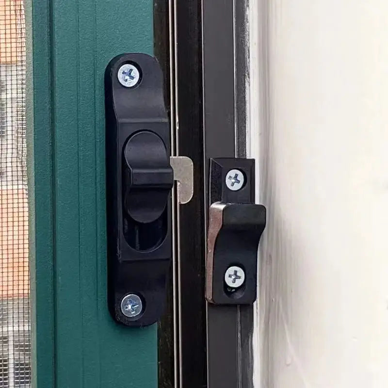 Push-Pull Window Hook Lock – Anti-Theft Sliding Door Plug Window Door Lock Richie's
