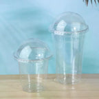 Clear Disposable PET Cups with Lids & Straws – 10pc Set Disposable Party Cups Richie's