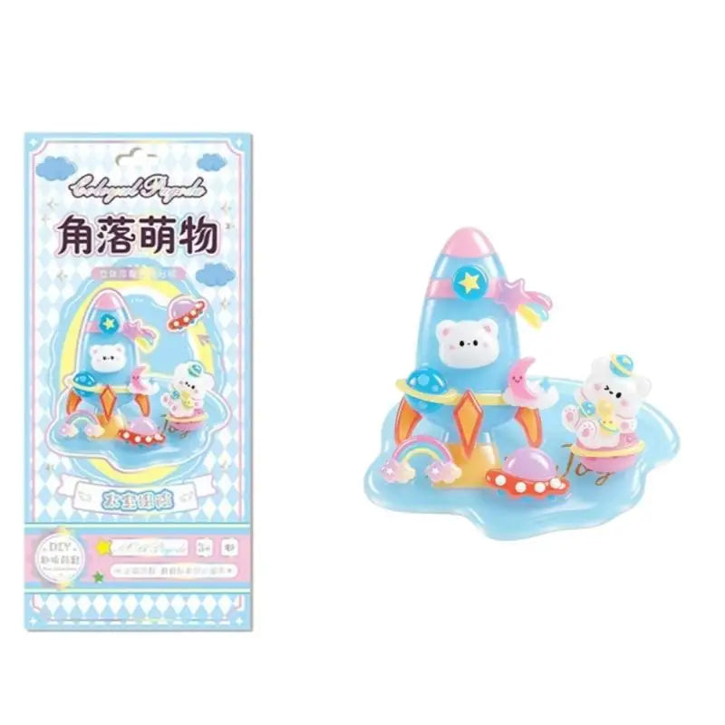 3D Crystal Animal Stickers – Removable Kids DIY Decals Kids Craft Stickers Richie's A3