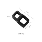 2Pcs Silicone Door Handle Stopper Anti-Collision Wall Protector Door Stopper Pad Richie's 2pcs black