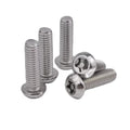 304 Stainless Torx Security Screws M2–M8 Pan Head Machine Bolt Security Machine Screws Richie's 50Pcs M2.5 3