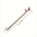 Wooden Climbing Santa Advent Calendar 2025 – 24 Stairs Christmas Advent Calendar Richie's