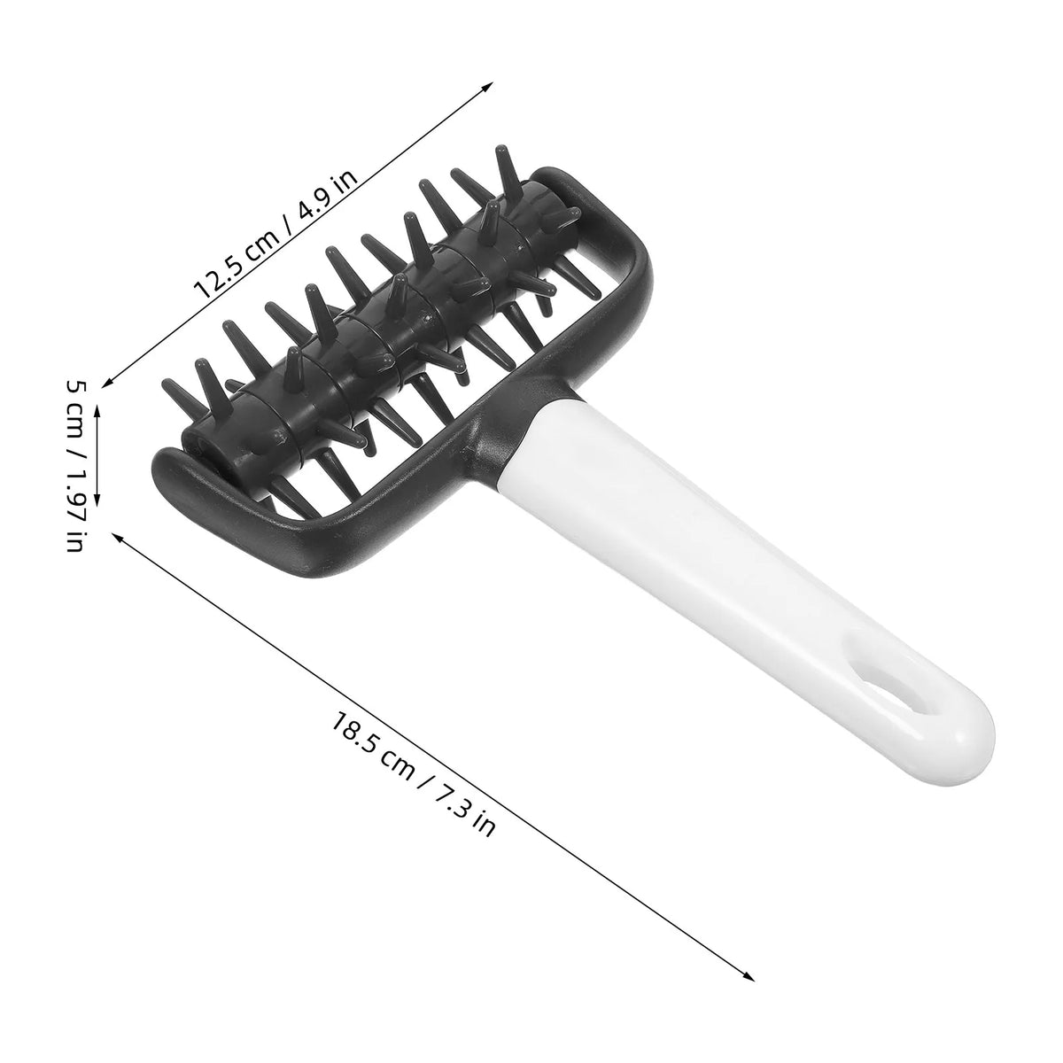 Pizza Dough Roller & Hole Puncher – Ergonomic Baking Tool Dough Roller Tool Richie's