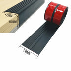100cm PVC Non-Slip Stair Tread Strips | Peel & Stick Step Tape Stair Safety Strip Richie's Black-98mm