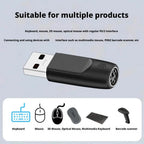 USB to PS/2 Adapter Converter for Keyboard & Mouse USB PS/2 Adapter Richie's