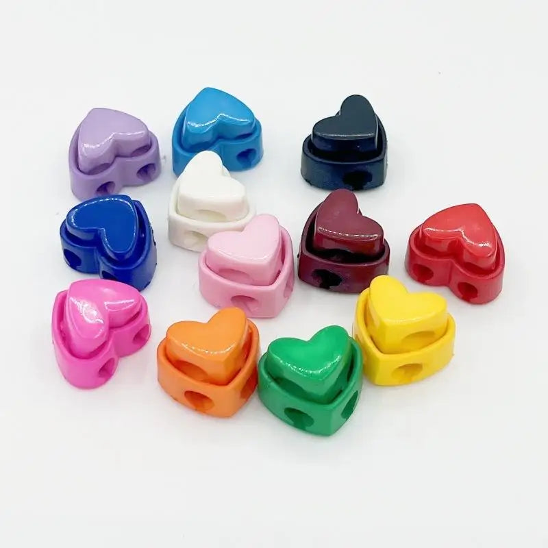 Heart-Shaped Knitting Needle Stoppers 5 Pcs – Colorful Tip Caps Knitting Accessories Richie's
