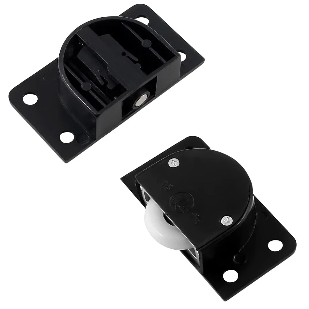 4 Pairs Plastic Sliding Door Rollers – Barn Door Wardrobe Cabinet Sliding Door Rollers Richie's
