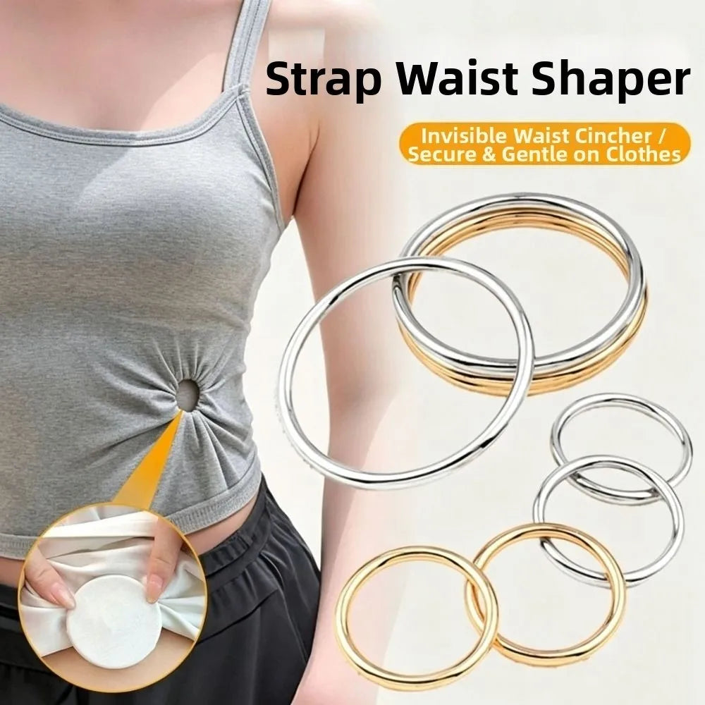 Invisible Metal Waist Cinch Ring – No-Sew Fabric Clip Clothing Cinch Clip Richie's