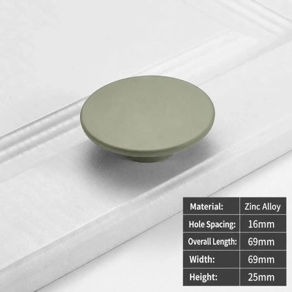 Zinc Alloy Cabinet Door Handle & Drawer Knob | Colorful Cabinet Door Handle Richie's 05-Green