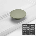 Zinc Alloy Cabinet Door Handle & Drawer Knob – Baked Paint Cabinet Door Handle Richie's 05-Green