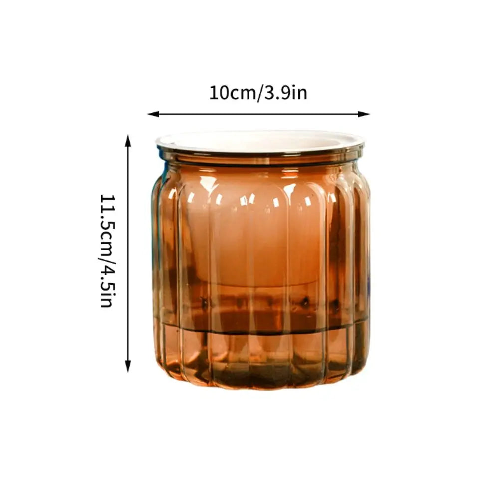 Self-Watering Hydroponic Planter – Mini Succulent Pot Vase Hydroponic Planter Pot Richie's Orange