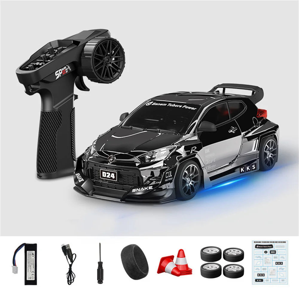 Hstar 1/24 4WD Drift RC Car Gyro 2.4G High-Speed Racing Model Drift RC Car Richie's