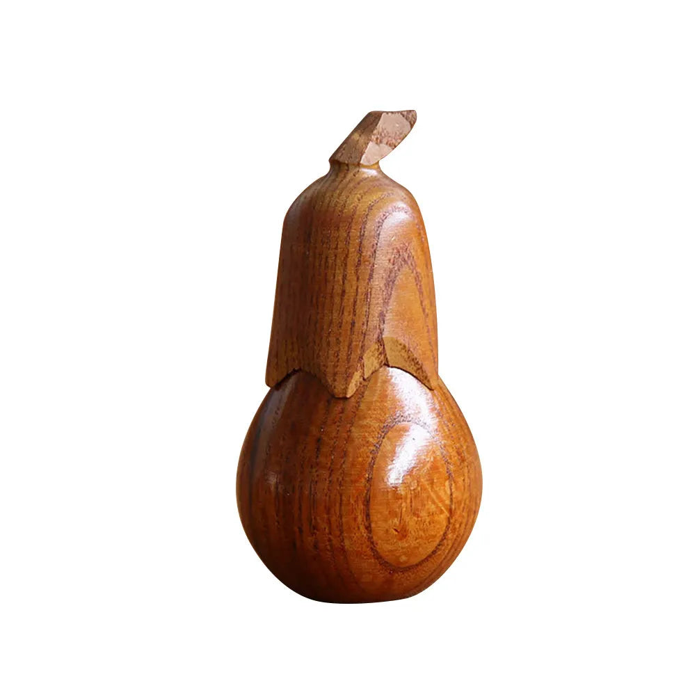 Eggplant Wooden Toothpick Holder Dispenser – Dust-Proof Lid Toothpick Dispenser Richie's